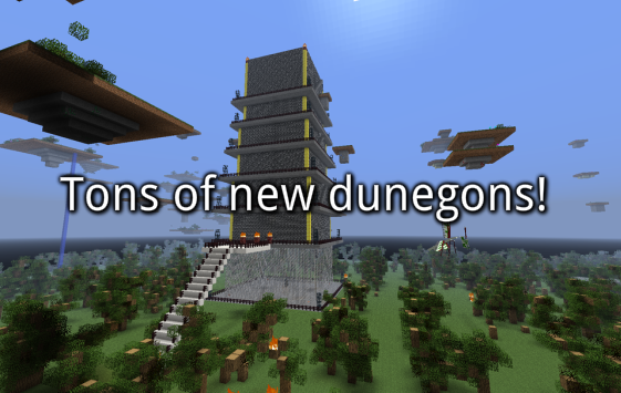 OreSpawn Mods Dungeions