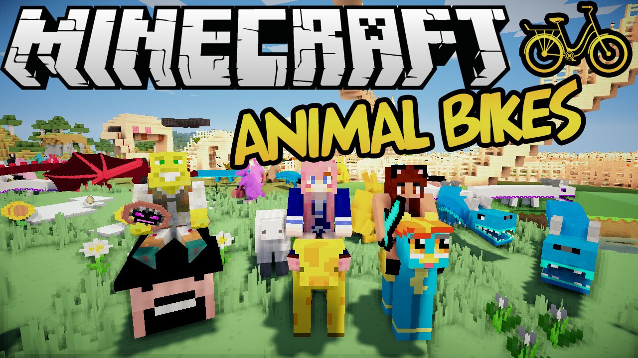 Animal bikes. Animal Bikes Minecraft. Майнкрафт Анималс мод. Майнкрафт мод животные. Animal Bikes Mod 1.12.2.