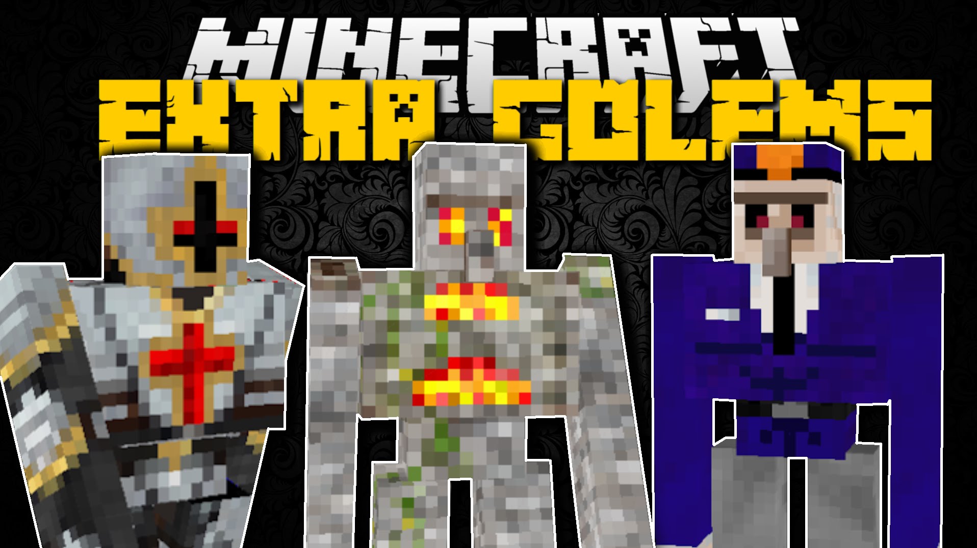 [ 1.14.4 ] โกเลมร่างใหม่ มายคราฟมอด Extra Golems Mod