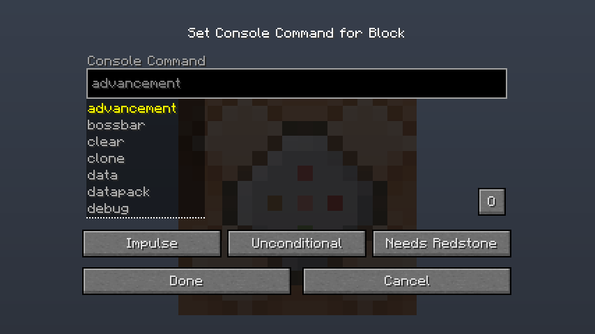 บล็อกคำสั่ง (Command Block)